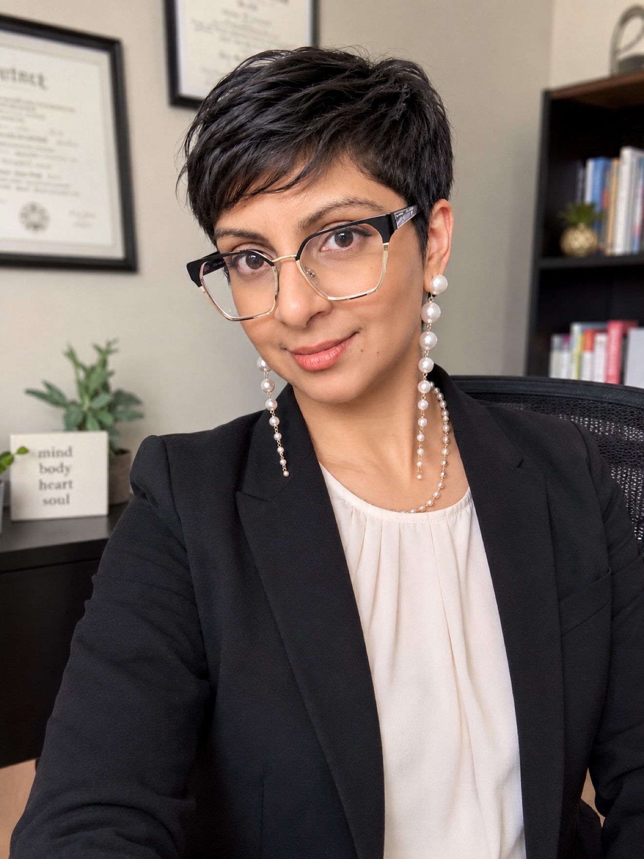 Nazia Basha, licensed clinical social worker and coach